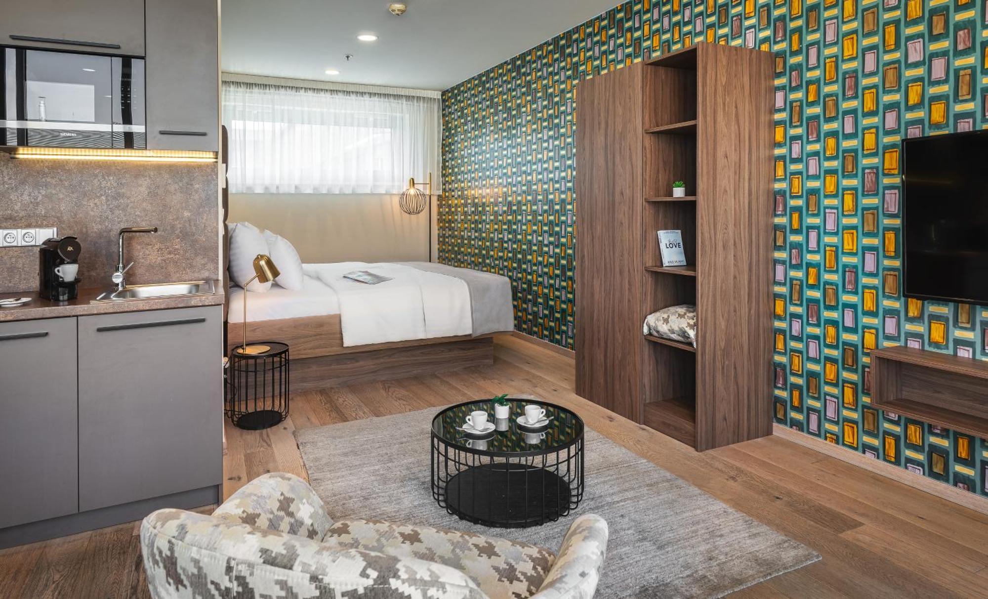 Vn17 Rooftop Suites By Adrez Prag Dış mekan fotoğraf